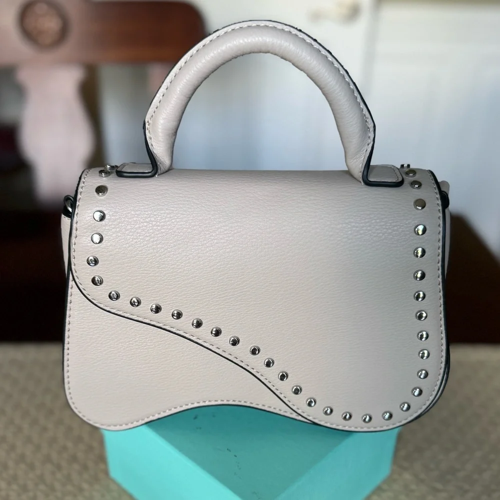 BCBGeneration Asymmetrical Studded Handbag